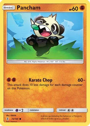 Pancham 072  SM  Guardians Rising - Common