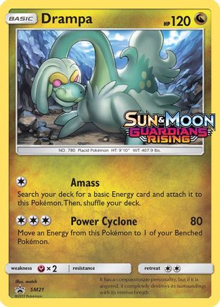 Drampa - SM21 (Prerelease)  - Holofoil SM Promos - Promo