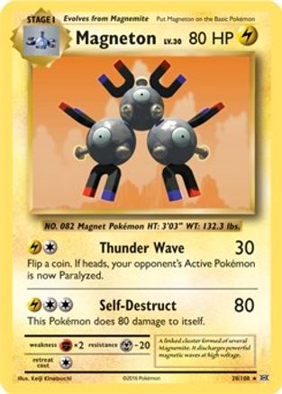 Magneton (XY Evolutions) - 38/108 - Rare
