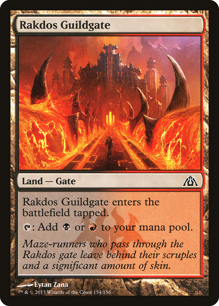 Rakdos Guildgate (DGM-154)  Foil