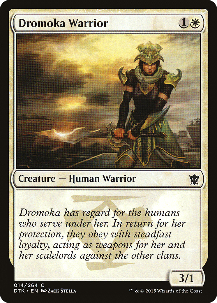 Dromoka Warrior (DTK-014)
