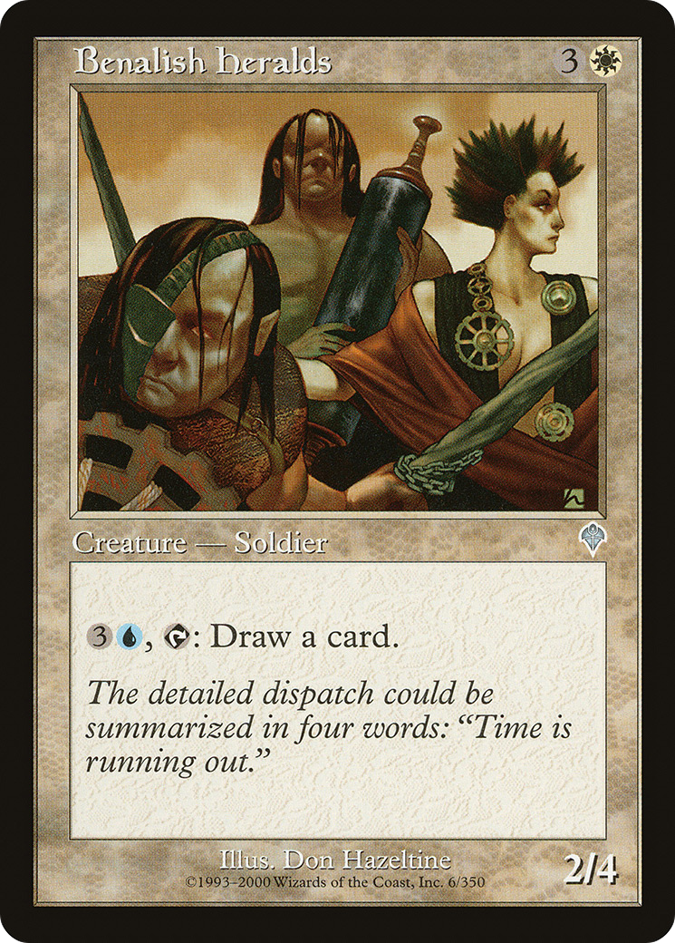 Benalish Heralds (INV-006)  Foil