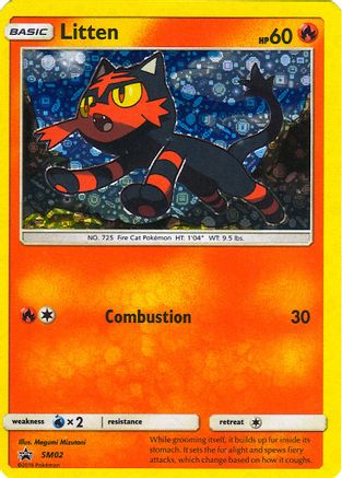 Litten (General Mills Promo) SM02  - Holofoil Miscellaneous Cards & Products - Promo