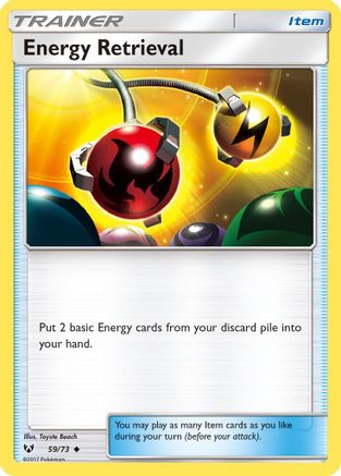 Energy Retrieval - 59/73 - Uncommon - Reverse Holo