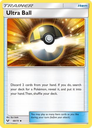 Ultra Ball - 68/73 - Uncommon - Reverse Holo