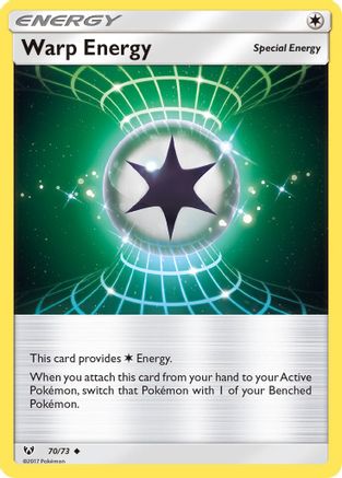 Warp Energy - 70/73 - Uncommon - Reverse Holo