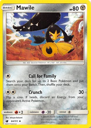 Mawile 064  SM  Crimson Invasion - Uncommon