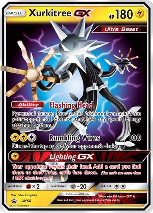 Xurkitree GX SM68  - Holofoil SM Promos - Promo