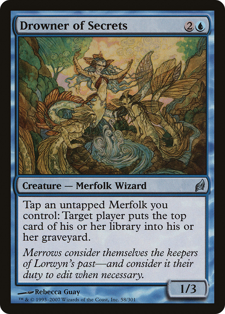 Drowner of Secrets (LRW-058)  Foil