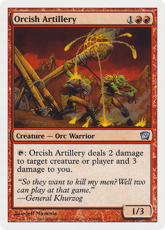 Orcish Artillery (9ED-206)