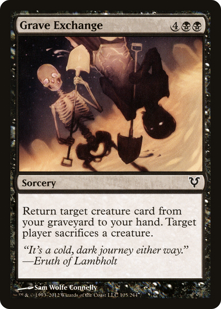 Grave Exchange (AVR-105)  Foil