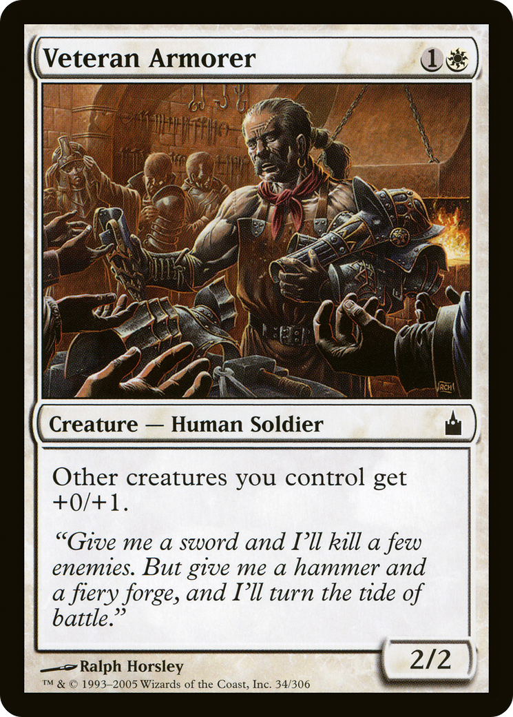 Veteran Armorer (RAV-034)  Foil