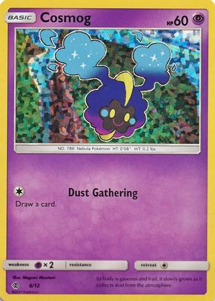 Cosmog - 6/12  - Holofoil McDonalds Promos 2017 - Promo