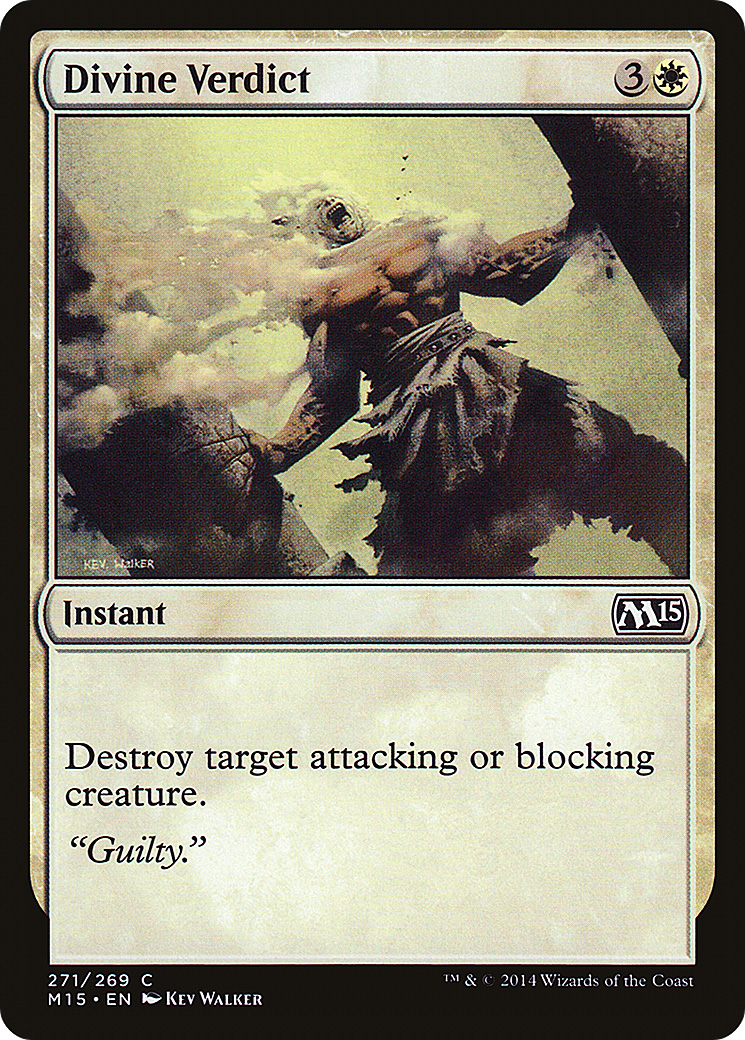 Divine Verdict (M15-271)  Foil