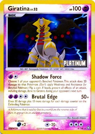 Giratina 004/146  - Reverse Holofoil- Promo