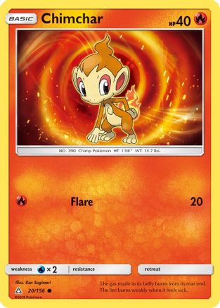 Chimchar (20) - 20/156 - Common