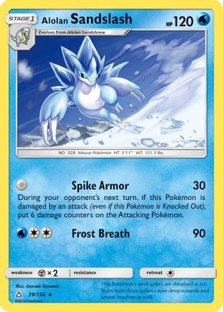 Alolan Sandslash - 29/156 - Rare