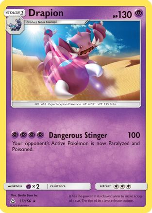Drapion - 55/156 - Rare
