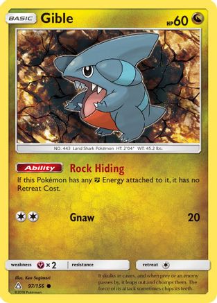 Gible (97) - 97/156 - Common