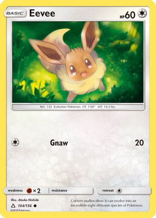 Eevee (104) - 104/156 - Common