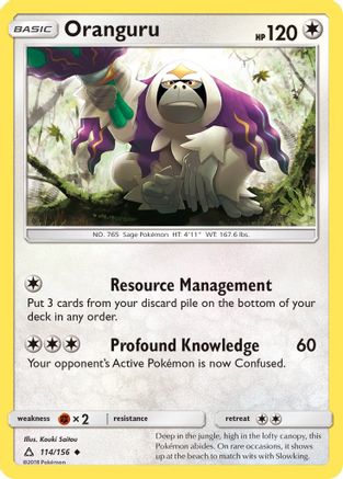 Oranguru - 114/156 - Uncommon