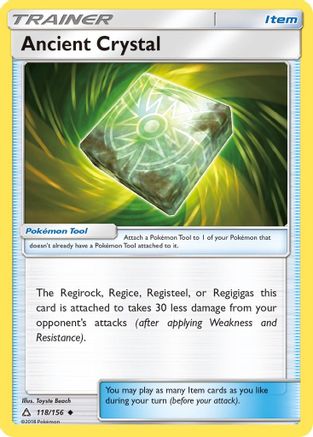 Ancient Crystal - 118/156 - Uncommon - Reverse Holo
