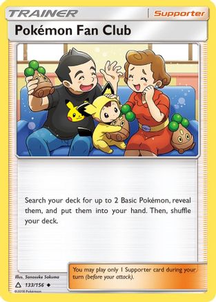 Pokemon Fan Club - 133/156 - Uncommon - Reverse Holo