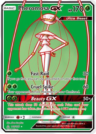Pheromosa GX (Full Art) - Ultra Rare - Holofoil