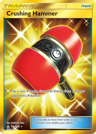 Crushing Hammer (Secret Rare) - 166/156 - Secret Rare