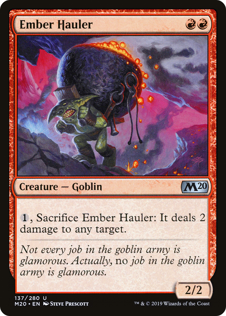 Ember Hauler (M20-137)  Foil
