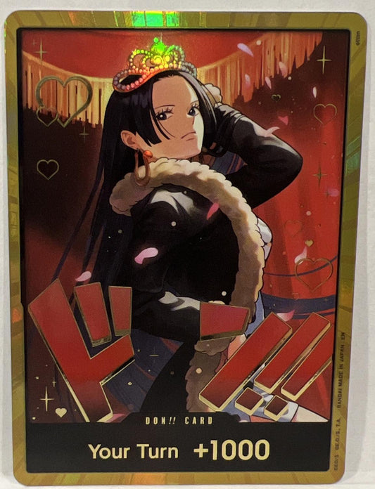 DON!! Card (Boa Hancock) (Gold) -  - DON!!