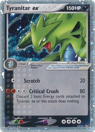 Tyranitar EX (Holo) - 17/17 - Ultra Rare