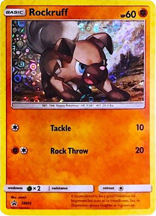 Rockruff (General Mills Promo) SM06  - Holofoil Miscellaneous Cards & Products - Promo