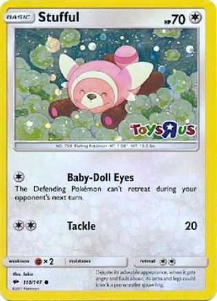 Stufful (Toys R Us) 110/147  - Holofoil Miscellaneous Cards & Products - Promo