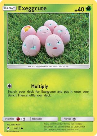 Exeggcute - 1/131 - Common - Reverse Holo