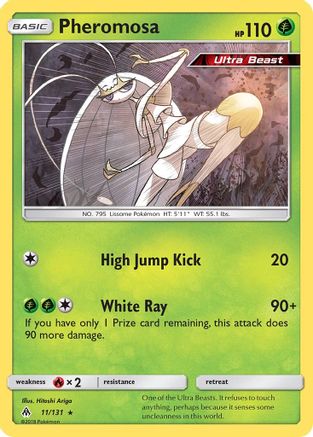 Pheromosa - 11/131 - Holo Rare