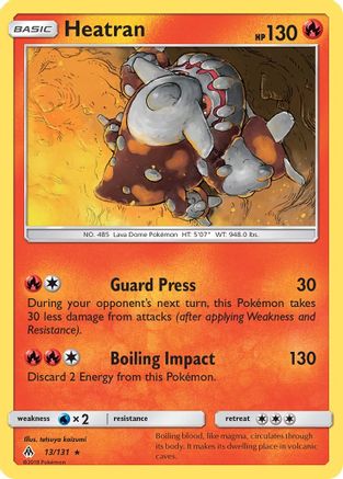 Heatran - 13/131 - Rare