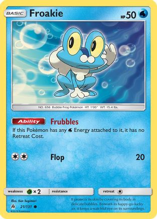 Froakie (21) - 21/131 - Common