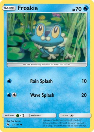 Froakie (22) - 22/131 - Common - Reverse Holo