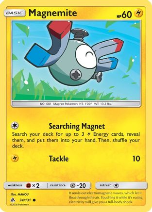 Magnemite - 34/131 - Common - Reverse Holo