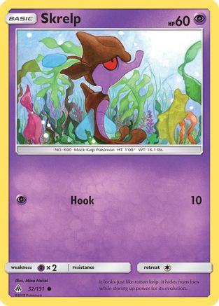 Skrelp - 52/131 - Common - Reverse Holo