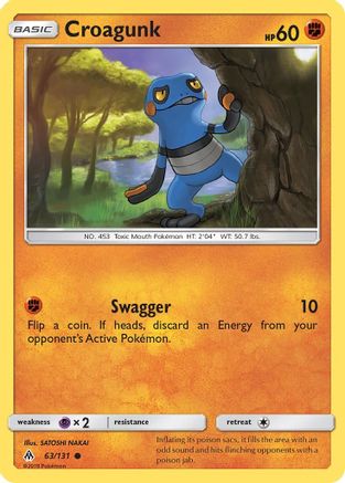 Croagunk - 63/131 - Common