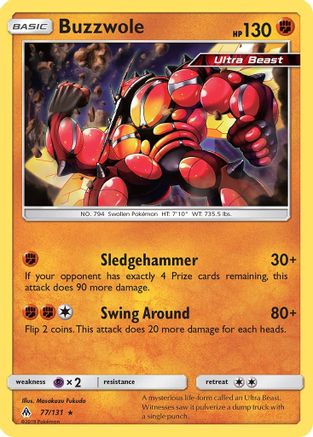 Buzzwole - 77/131 - Rare
