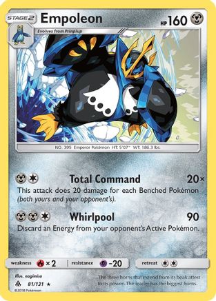 Empoleon - 81/131 - Holo Rare
