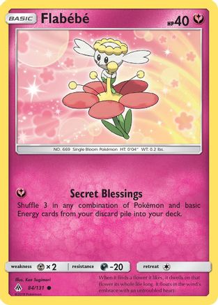 Flabebe (84) - 84/131 - Common - Reverse Holo