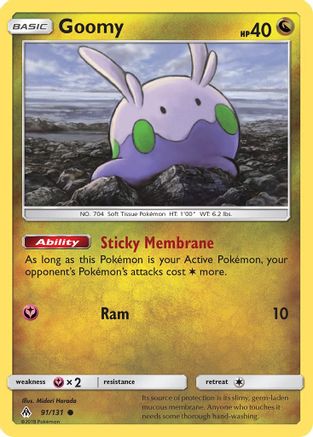 Goomy (91) - 91/131 - Common - Reverse Holo