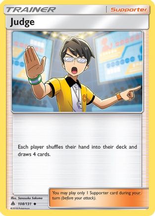 Judge - 108/131 - Uncommon - Reverse Holo