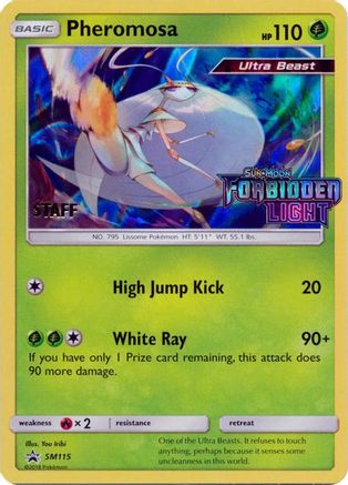 Pheromosa - SM115 (Prerelease) [Staff]  - Holofoil SM Promos - Promo