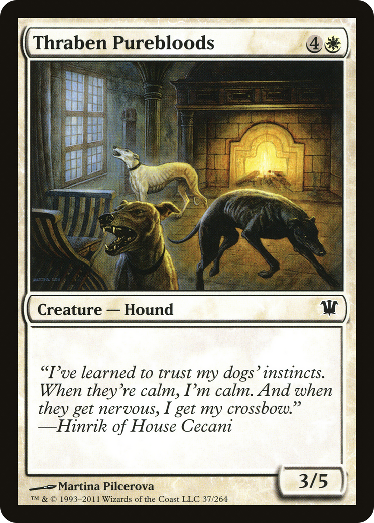 Thraben Purebloods (ISD-037)  Foil