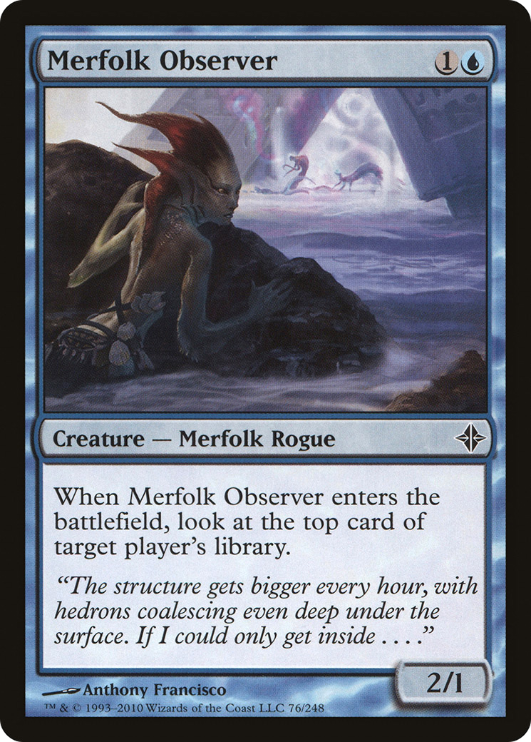 Merfolk Observer (ROE-076)